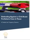 Defending Against a Civil Asset Forfeiture Case Toolkit Cover